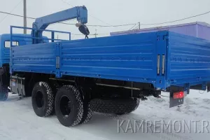 Монтаж кму Тадано на КАМАЗ-53212