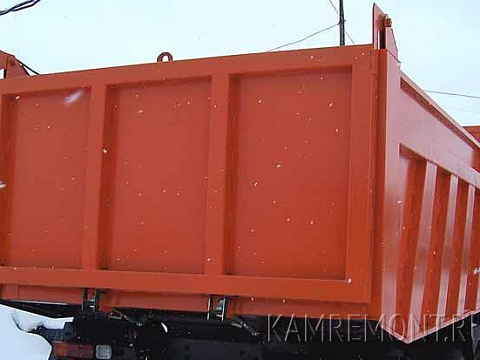 Кузов самосвальный для КамАЗ-65115 объём 12 куб.м. с нарощеными бортами