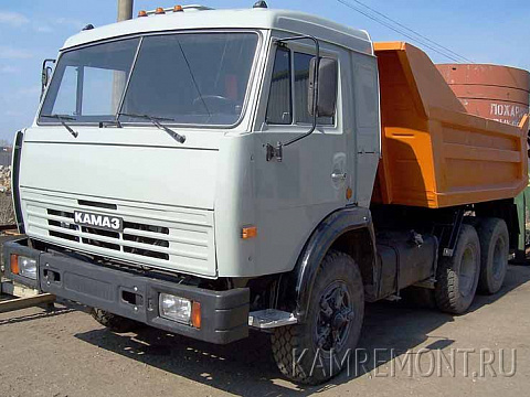 КамАЗ-55111, самосвал карьерный г/п 13 т, 1987 год выпуска