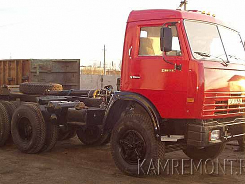 КамАЗ-55111 шасси, ПТС - начало 90-х годов, полный капитальный ремонт с рамы