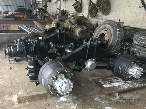 Задняя тележка Евро в сборе на Камаз 65115